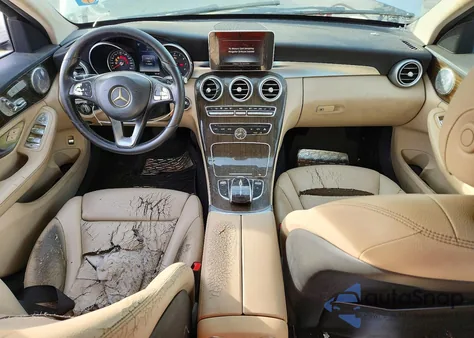 2015 Mercedes-Benz C 300 from USA, damaged, VIN 55SWF4JB4FU060453